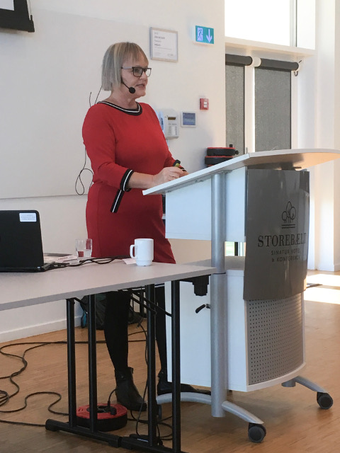 Landsformand Anni Sørensen åbner landsmødet